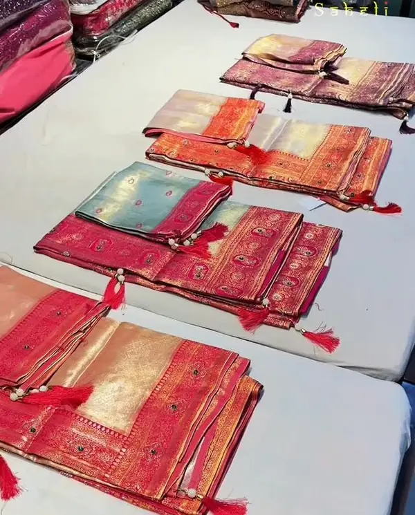 Banarasi-style silk sarees